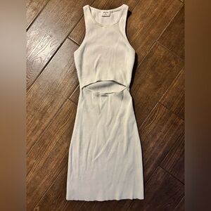 Wilfred Cut Out Sleeveless Mini Dress